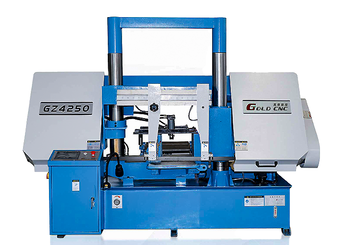 GZ4250 GoldCNC — автоматический ленточнопильный станок с высокой производительностью, доставка по СНГ
