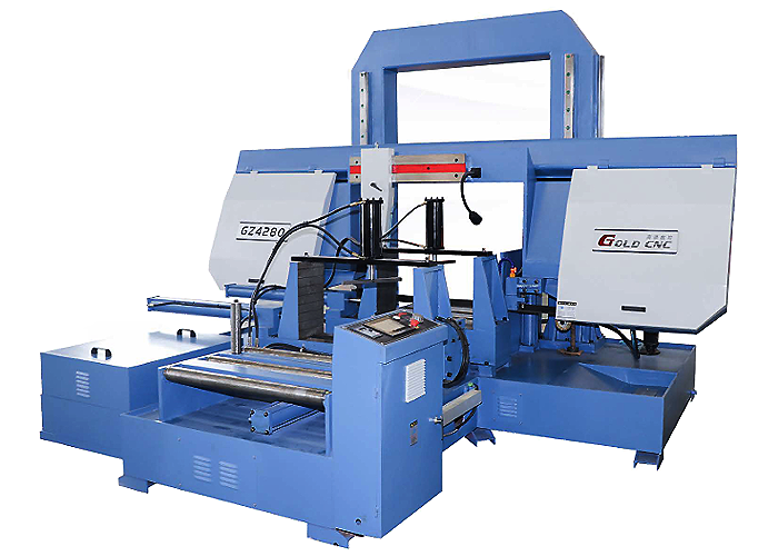 Станок GZ4280 GoldCNC — надёжный ленточнопильный станок для промышленного применения